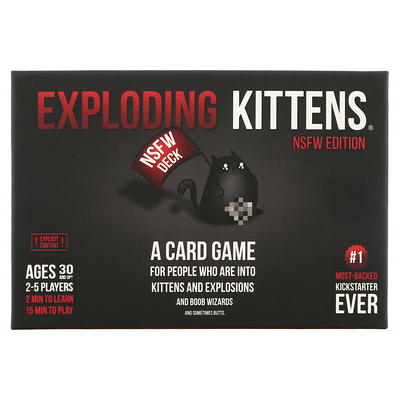 Exploding Kittens Original Edition - Hilarious Games for Family Game Night  - Funny Card Games for Ages 7 and Up - 56 Cards