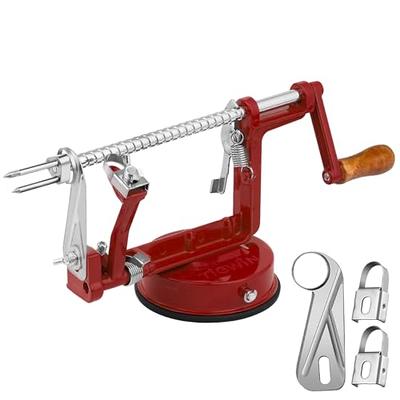 YYP Apple Peeler Corer, 5 In 1 Apple Peeler Slicer Corer, Durable Heavy  Duty Apple Peeler Slicer with Powerful Suction Base and Stainless Steel  Blades