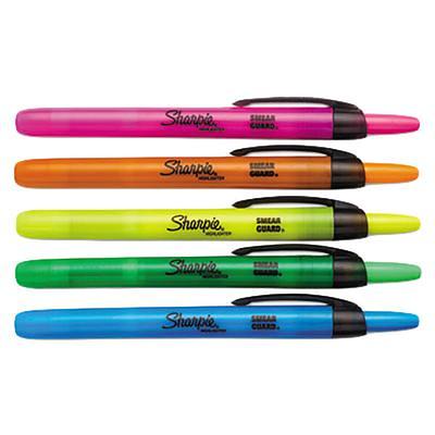 Sharpie Accent Tank Style Highlighters Chisel Tip Assorted Colors Pack Of  12 - Office Depot