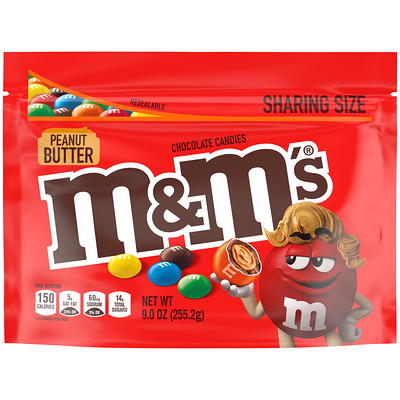 M&M's Chocolate Candies, Peanut, Grab n Go Size - 5.50 oz