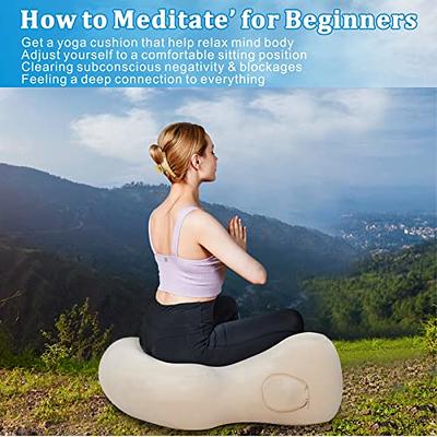 Meditation Yoga Cushion, Zafu Meditation Yoga