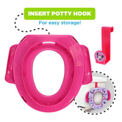 CoComelon Soft Potty Training Seat with Storage Hook and Handles, Toddlers  12+ Months, Unisex 