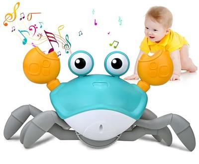 PintreeLand Crawling Crab Baby Toys with Music & Light, Tummy Time  Interactive Toddler Toy Automatically Avoid Obstacles for Boys or Girls  (Orange) - Yahoo Shopping