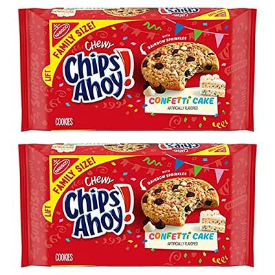 CHIPS AHOY! Original Chocolate Chip Cookies, Family Size, 12 - 18.2 Oz  Packs