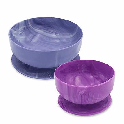 ChooMee Silicone Suction Bowls, Extra Strong Suction with Firm Bowl, Ideal for Infant and Toddler Baby Led Feeding