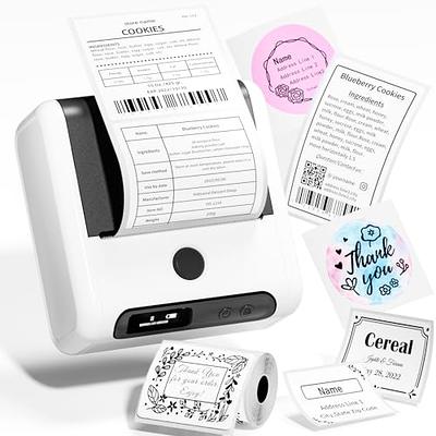 Label Maker Machine with Tapes, Mini Cute Label Makers, Bluetooth  Connection with iPhone Android, Waterproof and Inkeless Labelmaker for  Home, Office