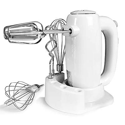 ON2NO Hand Mixer Electric 450W Power Handheld Mixer with Turbo, Eject  Button, 5-Speed Egg Beater Mixing for Dough, Egg, Cake, 5