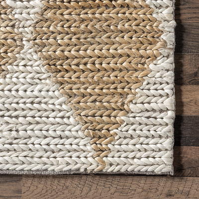 Mainstays Textures Crosshatch Polyester and Rubber Backed Doormat, 3' x 5',  Walnut 