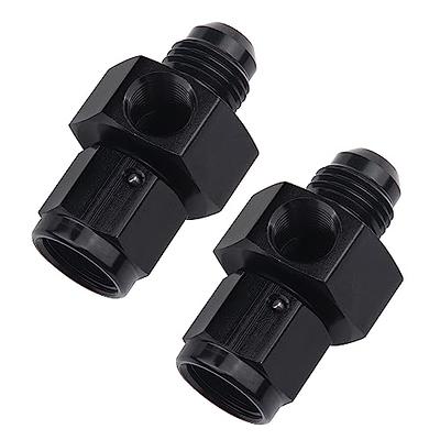 EVIL ENERGY 8AN Male Flare to 1/2 NPT Female Fitting Adapter Aluminum 2PCS  - Yahoo Shopping