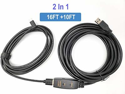 TNE 26ft/8M Link Cable for Oculus Quest 2/Quest 3 Steam VR Gaming and  Charging