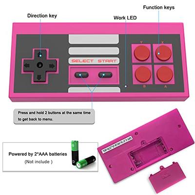 Babibubary Retro Game Stick with 1550+ Classic Video Games for TV with HDMI  Output NES Wireless Extreme Mini Game Box Old Arcade Plug and Play Video