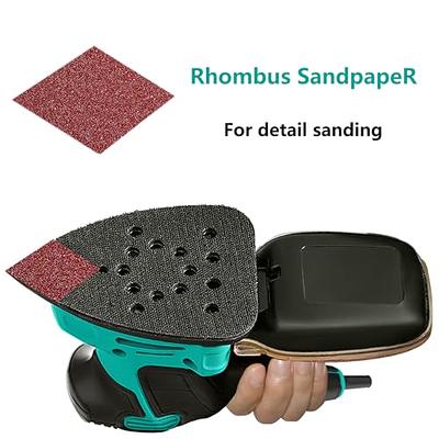 80/120/180/240 Grits Mouse Sanding Sheets Sander Pads Set for