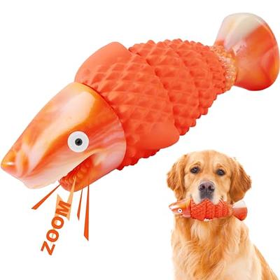 Homipooty Dog Chew Toys for Aggressive Chewers,Large Medium Breed Dog Teeth Grinding Toys Indestructible Dog Squeak Toys Relieve for Dogs Anxiet