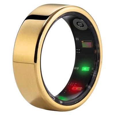 Asiasioc Smart Rings for Men Bluetooth Rings Worship Prayer Timer (Pink,18  mm)