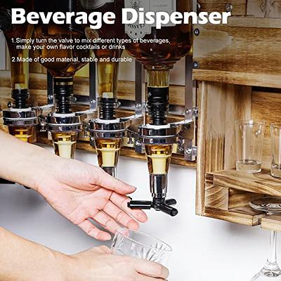 4 Bottle Liquor Dispenser