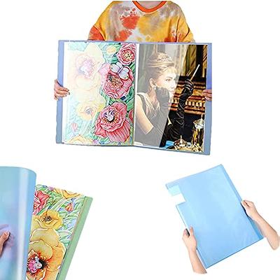 A3 40 Pags Diamond Painting Storage Book,Art Portfolio Painting Storage  Book,Clear Pockets Art Plastic Sleeves Protectors,for 44X32.5X2cm Sketches  Painting Presentation (Blue) - Yahoo Shopping