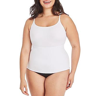 Plus Size Women's Square Neck Tank by Jessica London in White (Size M) -  Yahoo Shopping