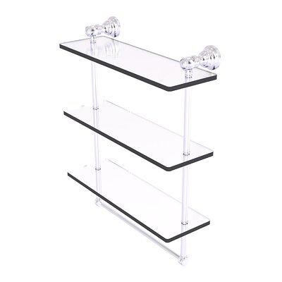 Acrylic Bathroom Floating Shelves 3-Tier Clear Shelves