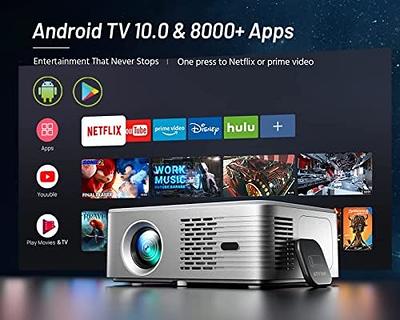  [Auto Focus/Keystone] TOPTRO X7 Android TV Projector