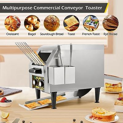  Commercial Bread Slicer,370W Electric Toast Bread