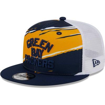 GREEN BAY PACKERS SIDELINE 9FIFTY SNAPBACK - BLACK/ WHITE INK