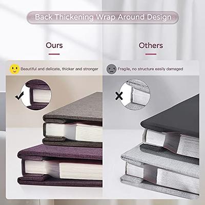 LOVEER Photo Album Self Adhesive Scrapbook Album for 4x6 5x7 8x10 Pictures,  Linen Cover with 40 Pages DIY Photo Book,Birthday Gifts for Women Mom  Family Baby Wedding Travel - Yahoo Shopping