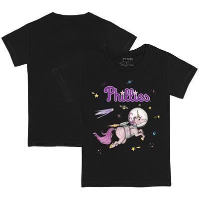 Philadelphia Phillies Tiny Turnip Women's S'mores T-Shirt - White