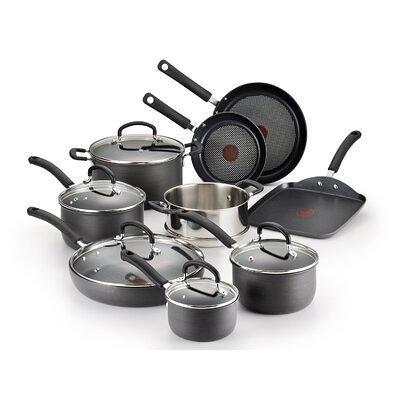 Anolon Advanced Home Hard-Anodized 2 Pc. Nonstick Skillet Set, Grey