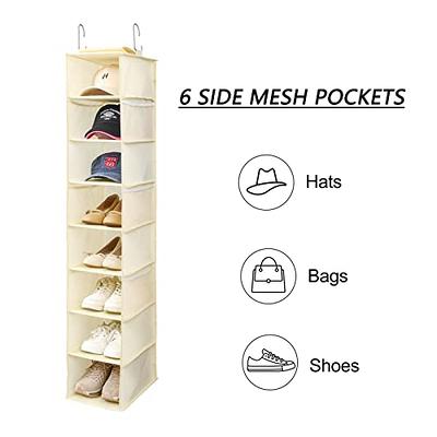 6/8 Pockets Hanging Purse Handbag Organizer Shelf Tote Bag Storage