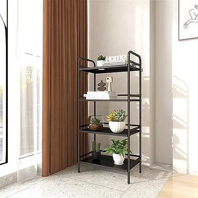 HEOMU 5 Tier Shelving Unit Metal Storage Shelf, Wire Shelves Organizer  Utility Storage Racks and Shelving for Laundry Bathroom Kitchen Garage -  Yahoo Shopping