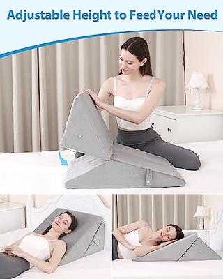 OasisSpace Leg Elevation Pillow for After Surgery - Leg Wedge