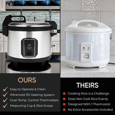 Elite 10 Cups Programmable Residential Rice Cooker in the Rice