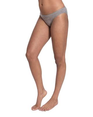 Women's Merino Wool Cheeky Brief - Ultralight - Wicking Breathable  Anti-Odor - Black - XS at  Women's Clothing store