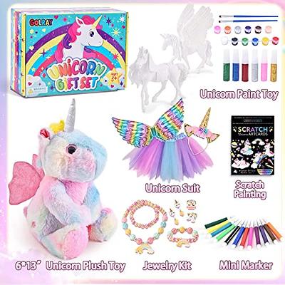 Golray Unicorns Gifts for Girls Toys 3 4 5 6 7 Year Old Birthday Gift,  Unicorn