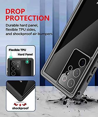 Waterproof Case For Samsung Galaxy S22 Ultra Full Body Built-in Screen  Protector