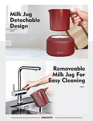 Milk Frother, Milk Frother and Steamer, Detachable Electric Milk