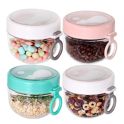 20oz Overnight Oats Containers with Lids and Spoons, On The Go Cereal  Yogurt Cups，Leak-proof Reusable Plastic Milk Jar for Cereal, Oatmeal,  Smoothie, Vegetable and fruit Salad Storage Snack Bowl （Green） - Yahoo