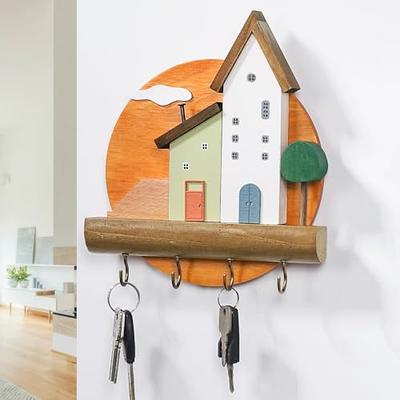 Cheap Wooden Hooks Cute Room Decor Animal Hook Wall Keychain Coat