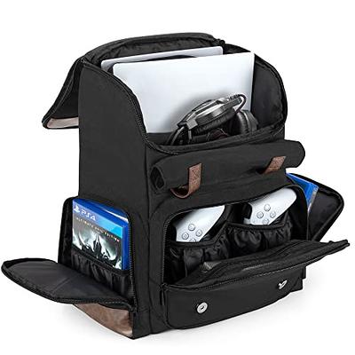 Konix Mythics Titan Mochila para PS5 - 16L de Capacidad - Forro Acolchado -  8 Bolsillos Accesorios para Consolas Gaming / Consolas Informática 