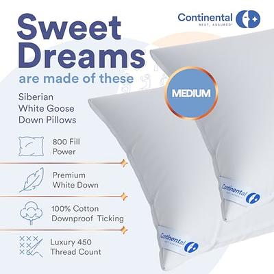 Joyching Standard Size Pillow Set of 4 Bed Pillows for Sleeping Hotel Down  Alternative Pillows Cooling Neck Pillows for Side Sleepers (20x26 inches, 4