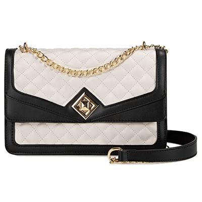 Travistar Crossbody Bags for Women Small Handbags PU Leather Shoulder Bag Purse Evening Bag Quilted Satchels with Chain Strap