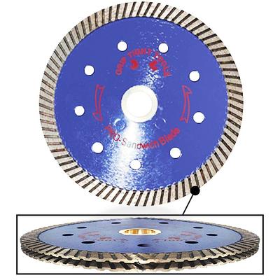 GRIP TIGHT TOOLS 7 in. Professional Segmented Cut Diamond Blade for Cutting  Granite, Marble, Concrete, Stone, Brick and Masonry (3-Pack) - Yahoo  Shopping