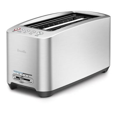 Breville BTA830XL Die-Cast Smart Toaster 4-Slice Long Slot Toaster, Brushed  Stainless Steel - Yahoo Shopping