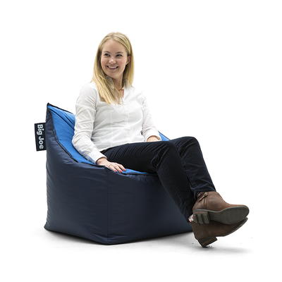 Big Joe Slalom Bean Bag Chair - Blue - Medium