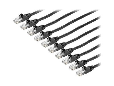 Ethernet Patch Cable CAT6, UTP, 24AWG, 10 Ft, 10 pack, Yellow: CAT6