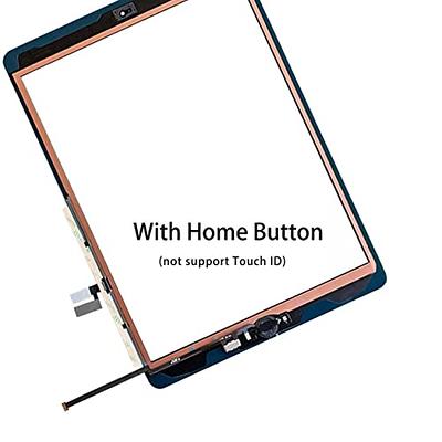 iPad 8 8th Gen 10.2 Touch Screen Digitizer Glass A2270 A2428 A2429 + Home  Button