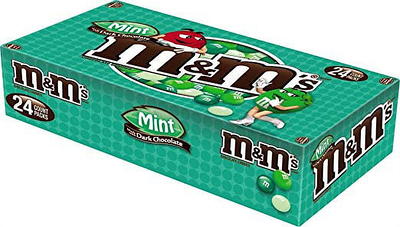 M&M's Full Size Halloween Chocolate Candy Bars - 30.58oz/18ct Box