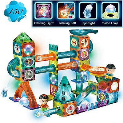 Tytan® 60-Pc Magnetic Tiles & Building Blocks With Glow In Dark Tiles –  Tytan Products