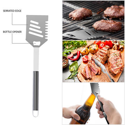 KEPDTAI BBQ Grill Accessories Kit, 36Pcs Extra Thick Stainless Steel  Barbeque Tools, Grilling Accessories for Outdoor Grill, Camping Grill  Utensils Set with Aluminum Case, Grilling Gifts for Men Women - Yahoo  Shopping