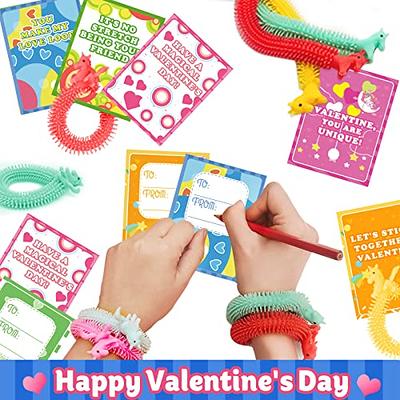 30 Pack Valentine's Day Cards for Kids with Unicorn Stretchy Strings for Classroom  Valentine's Gift Exchange For School, Valentine's Party Favor for Kids,  Valentine's Prizes, Stress Relief Fidget Toys - Yahoo Shopping